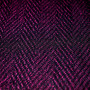 Tissu chevron fuchsia / noir